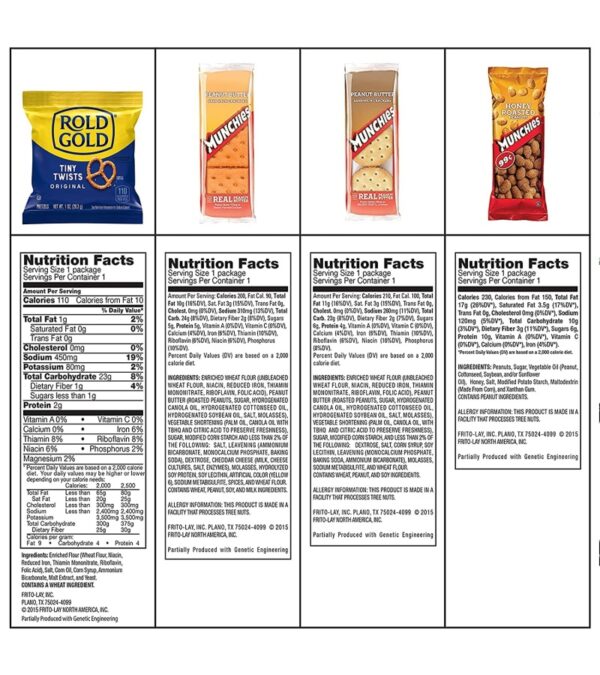 img-8b8b375e15ea28a502c5c2faeede2646 Frito-Lay Sweet & Salty Snacks Variety Box, Mix of Cookies, Crackers, Chips & Nuts, 50 Sweet & Salty Care Package ,50 Count (Pack of 1)