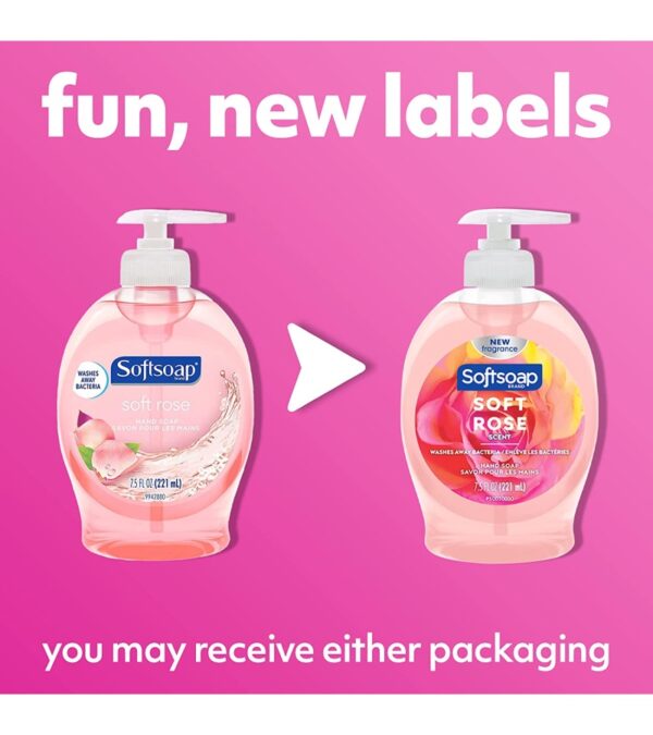 img-914175f746c3a3e2f37de1f2f265c549 Softsoap Liquid Hand Soap, Soft Rose – 7.5 Fl Oz (Pack of 6)