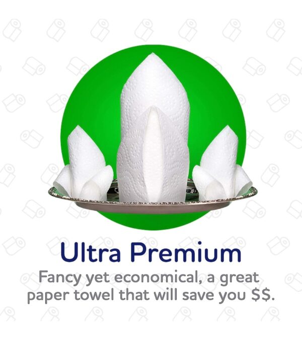 img-94f0a66334f874f240185f9d603d83dd Plenty Ultra Premium Paper Towels | XL Rolls | Super Absorbent | Strong & Durable | Full Sheet | 24 Rolls