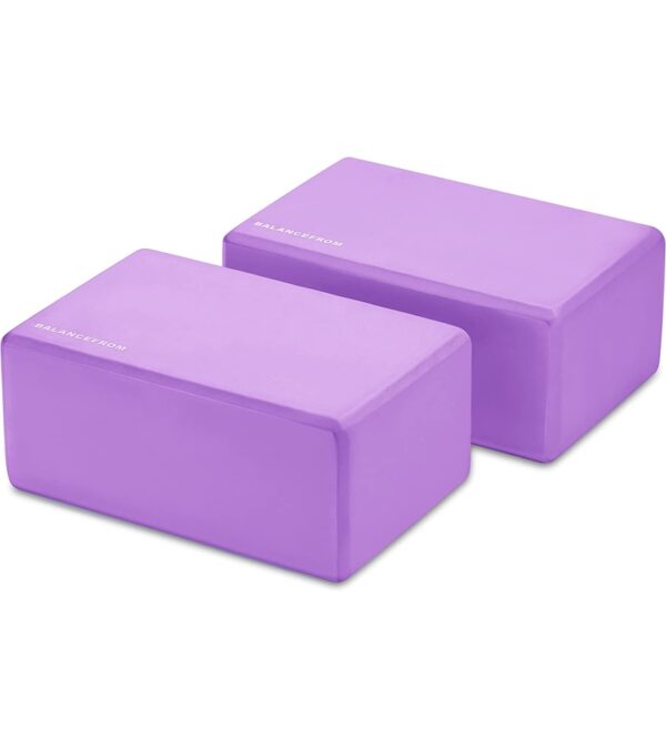 img-9e7e752d445e1bdcbcc634e09d4349b0 BalanceFrom All Purpose 1/2-Inch Extra Thick High Density Anti-Tear Exercise Yoga Mat with Carrying Strap and Yoga Blocks