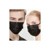 img-9f19ace24ce6d7d92750f2b7dceab2de 100PCS 3 Ply Black Disposable Face Mask Filter Protection Face Masks