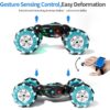 img-a2c6bdab700e66cdbd794c206bd9aec9 Deejoy RC Stunt Car, 2.4GHz 4WD Remote Control Gesture Sensor Toy Cars, Double Sided Rotating Off Road Vehicle 360° Flips with Lights Music, for Boys & Girls Birthday