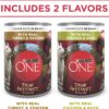 img-a36ae034059c6a161bd7e8fff80498af Purina ONE True Instinct Tender Cuts in Gravy With Real Turkey and Venison, and With Real Chicken and Duck High Protein Wet Dog Food Variety Pack – (12) 13 oz. Cans