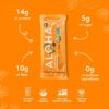 img-a709e1dcbc178aa9513720f3a57aad81 ALOHA Organic Plant Based Protein Bars |Peanut Butter Chocolate Chip | 12 Count, 1.98oz Bars | Vegan, Low Sugar, Gluten Free, Paleo, Low Carb, Non-GMO, Stevia Free, Soy Free, No Sugar Alcohols