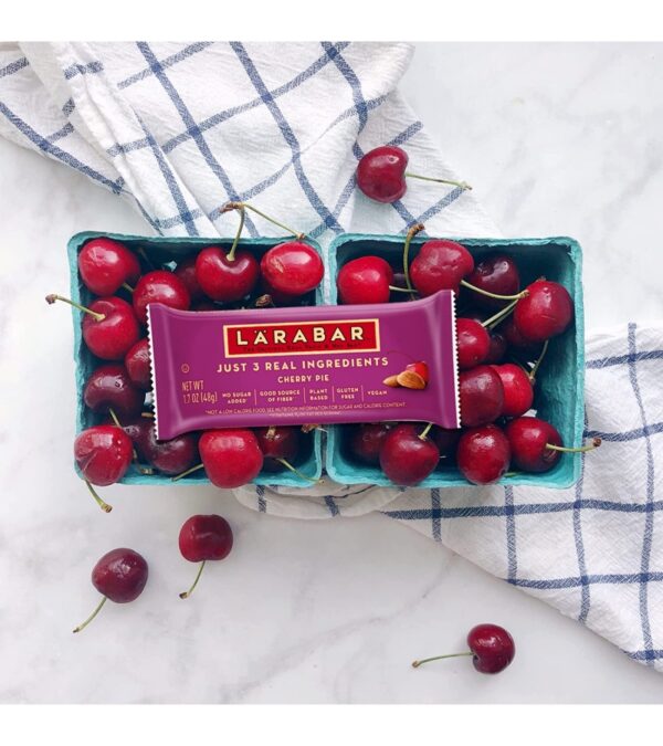 img-ab988e2d4c8aa03ce3ed18c7d8d65756 Larabar Cherry Pie, Gluten Free Vegan Fruit & Nut Bar, 1.7 oz Bars, 16 Ct