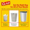 img-ac563e7d2aaed5edce1fba0c178f791f Glad Tall Kitchen Drawstring Trash Bags – OdorShield 13 Gallon Grey Trash Bag, Febreze Fresh Clean – 80 Count