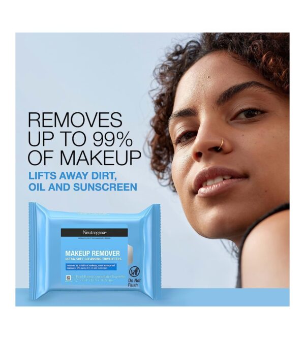 img-aec1e2f3b0af146452a3b353b79c06e7 Neutrogena Cleansing Fragrance Free Makeup Remover Face Wipes, Cleansing Facial Towelettes for Waterproof Makeup, Alcohol-Free, Unscented, 100% Plant-Based Fibers, Twin Pack, 2 x 25 ct