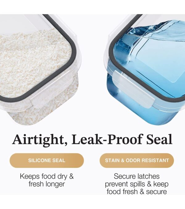 img-af2ea549df6f7bee88e54fe6fc21d5e3 Chef's Path Airtight Food Storage Container Set with Lids – Superior Variety Pack of 36 for Kitchen & Pantry Organization, – BPA Free Kitchen Storage Containers for Cereal, Flour &, Sugar