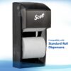 img-af8cbff3e39994aa226c6cc2eed59de7 Scott Professional 100% Recycled Fiber Standard Roll Bathroom Tissue (13217), 2-Ply, White, 80 Rolls / Case, 473 Sheets / Roll, 37,840 Sheets / Case