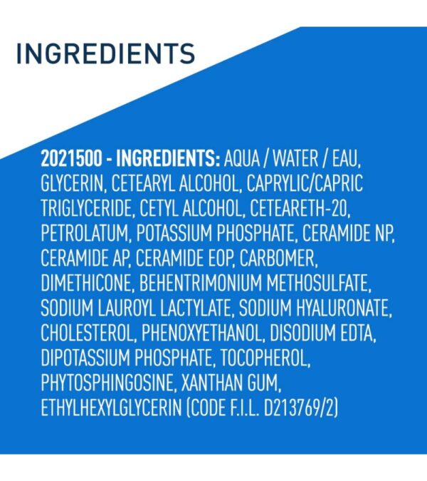 img-afa874599cd216d0dbe81503065362b9 CeraVe Moisturizing Cream | Body and Face Moisturizer for Dry Skin | Body Cream with Hyaluronic Acid and Ceramides | Normal | Fragrance Free | 19 Oz | Packages May Vary