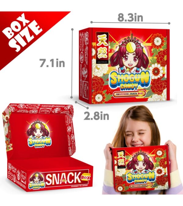 img-b007c0829fb0746e59ba8789ad1f51e9 SHOGUN CANDY yummy dagashi snack box from Japan (AMATERASU)
