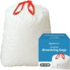 img-b136f60dadd35c512cddd07c88cfa3d1 Amazon Basics Tall Kitchen Drawstring Trash Bags, 13 Gallon, 120 Count (Previously Solimo)
