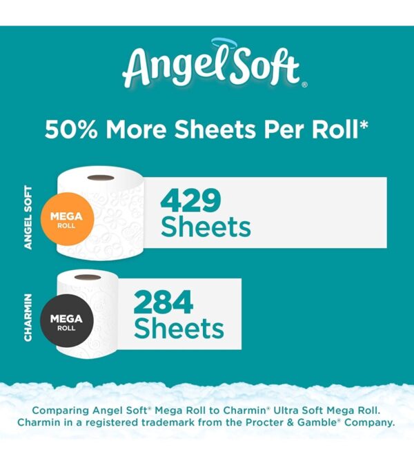 img-b31c2cfd1c10ce6429119c7e5b081c22 Angel Soft Mega Rolls, 24 Count