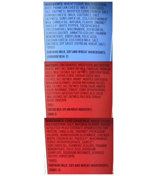 img-b601ad9e33a7ee2f401bb283250fbeae PASTA RONI Quaker Rice a Roni Cups Individual Cup, 3-Flavor Variety Pack, 2.25 Oz, 12 count (Pack of 1)