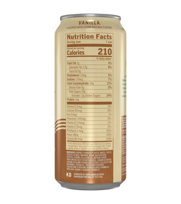 img-b9182cf57a21753b1c728ea72db5d3f4 Starbucks RTD Energy Drink, Doubleshot Energy Drink, Coffee, Guarana, Vitamin B, Ginseng, 15 oz Cans (12 Pack)