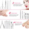 img-bee10c731a531c8c6a6f04bd507e633d Nail Clippers Set 18 Pieces Stainless Steel Manicure Kit, Professional Grooming Kits, Nail Care Tools with Luxurious Travel Case