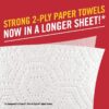 img-c59dcfe3819845bfb789fa85790b28f0 Brawny Tear-A-Square Paper Towels, 16 Double Rolls = 32 Regular Rolls, 3 Sheet Size Options, Quarter Size Sheets