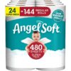 img-c707eaa1603c5e32a0076d5de8d04184 Angel Soft Toilet Paper, 24 Super Mega Rolls