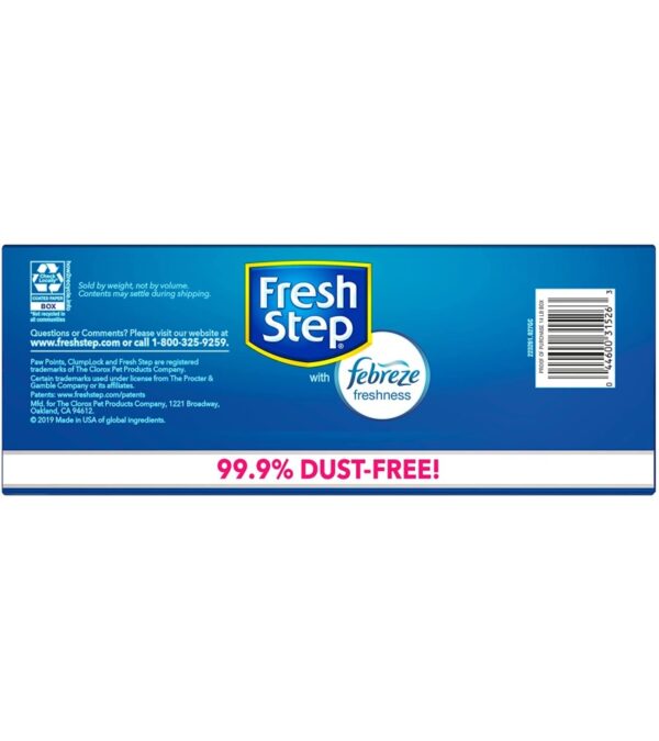 img-c7fecf3c40f4742369304535364d1af2 Fresh Step Clumping Cat Litter, Extreme Odor Control, Mountain Spring Scent With Febreze, 14 lbs