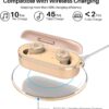 img-c906b22bcd868d2f229d37c7935241c5 TOZO T10 Bluetooth 5.3 Wireless Earbuds with Wireless Charging Case IPX8 Waterproof Stereo Headphones in Ear Built in Mic Headset Premium Sound with Deep Bass for Sport Khaki (2022 Upgraded)