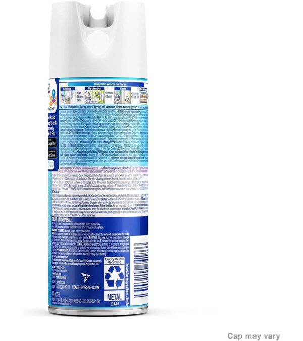 Lysol – 19200741866 Disinfectant Spray, Crisp Linen, 150oz (12X12.5oz)