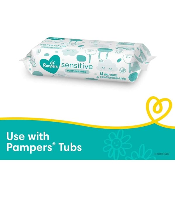 img-cd74d0ff1a2b2fde9de95c17e66109d0 Pampers Baby Dry Disposable Baby Diapers Size 3, 2 Month Supply (2 x 210 Count) with Sensitive Water Based Baby Wipes, 12X Pop-Top Packs (864 Count)
