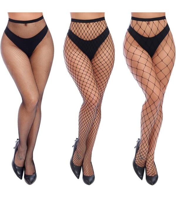 img-cf2f767e80d6ac3a2da941d833649b2e Charmnight Womens High Waist Tights Fishnet Stockings Thigh High Pantyhose