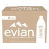 img-d2d66dfd47ed955486a33c2120bc6c22 evian Natural Spring Water, Naturally Filtered Spring Water in Large Bottles, 33.81 Fl Oz (Pack of 12)