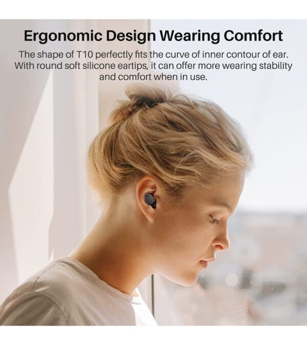 img-d5c2c0527651cff258e6ff10889902da TOZO T10 Bluetooth 5.3 Wireless Earbuds with Wireless Charging Case IPX8 Waterproof Stereo Headphones in Ear Built in Mic Headset Premium Sound with Deep Bass for Sport Black (2022 Upgraded)