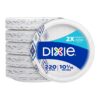 img-d87a3f122088576df8df9af889c1310e Dixie Paper Plates, 10 1/16 inch, Dinner Size Printed Disposable Plate, 44 Count (Pack of 5) , Packaging and Design May Vary