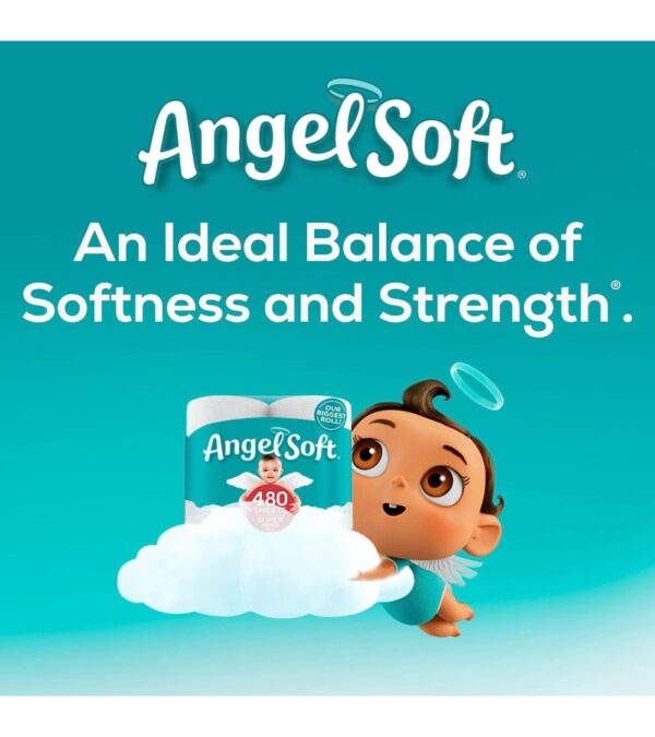 img-dabbed1b2c94ee903ea01b191bdd041b Angel Soft Toilet Paper, 24 Super Mega Rolls