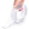 img-dd168f01ab33739075308bc7eea7c412 EZlifego Double Sided Tape Heavy Duty, Multipurpose Removable Clear & Tough Mounting Tape Sticky Adhesive, Reusable Strong Wall Tape Picture Hanging Strips Poster Carpet Tape (Extra Large 9.85FT)