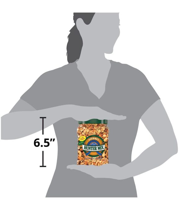 img-dedb406a8380538e4859541770dfd750 Southern Style Nuts Gourmet Hunter Mix, 23 Ounces, Sesame Sticks, Peanuts, Sunflower Kernels, Almonds, Cashews, and Pepitas