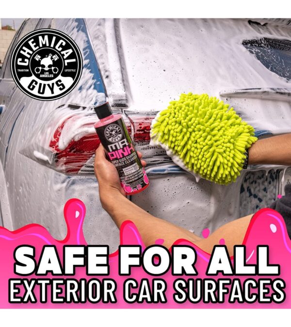 img-dfe030e8742d763689dc8a68a6ac649a Chemical Guys CWS_402_64 Mr. Pink Foaming Car Wash Soap (Works with Foam Cannons, Foam Guns or Bucket Washes) Safe for Cars, Trucks, Motorcycles, RVs & More, 64 fl oz (Half Gallon), Candy Scent