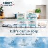 Kirk's Castile Bar Soap Clean Soap for Men, Women & Children| Premium Coconut Oil | Sensitive Skin Formula, Vegan | Original Fresh Scent | 4 oz. Bars – 12 Pack