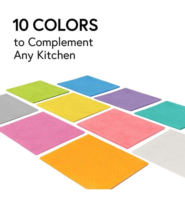 img-e07ffddd951f5954ddf0b17385355948 Swedish Wholesale Swedish Dish Cloths – 10 Pack Reusable, Absorbent Hand Towels for Kitchen, Counters & Washing Dishes – Cellulose Sponge Cloth – Eco Friendly Gifts – Assorted