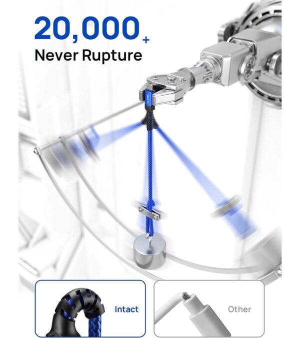 img-e46e6c585b5cffa34a56a3ddac21f3bf JSAUX Micro USB Cable Android Charger, (2-Pack 6.6FT) Micro USB Android Charger Cable Nylon Braided Cord Compatible with Galaxy S7 S6 J7 Edge Note 5, Kindle. MP3 and More-Blue