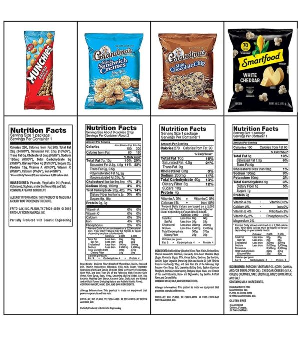 img-e47024bc02fe1c8654b1cf560f8c82d9 Frito-Lay Sweet & Salty Snacks Variety Box, Mix of Cookies, Crackers, Chips & Nuts, 50 Sweet & Salty Care Package ,50 Count (Pack of 1)