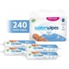 img-e4a2ceeb5e9300689fbaed7a623e9329 WaterWipes Plastic-Free Original Baby Wipes, 99.9% Water Based Wipes, Unscented & Hypoallergenic for Sensitive Skin, 540 Count (9 packs), Packaging May Vary