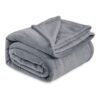 img-e4c3be909b8ef8154be53b078f3e1f58 Bedsure Fleece Bed Blankets Queen Size Grey – Soft Lightweight Plush Fuzzy Cozy Luxury Blanket Microfiber, 90×90 inches