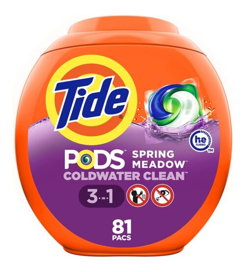 img-e766d119c0aae9b857c2478032327741 Tide PODS Laundry Detergent Soap Pods, Spring Meadow, 81 count