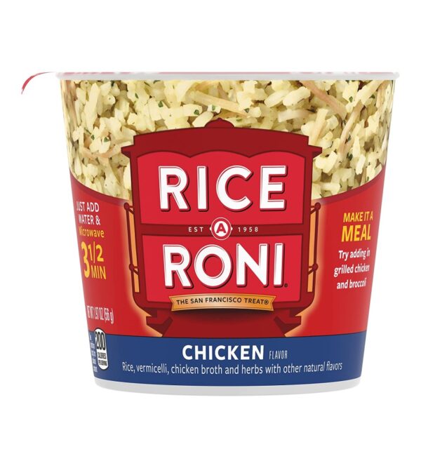 img-ebbf0b6ac6b3807eb85f0129e555daeb Rice a Roni Cups, Chicken Flavor, 1.97 Ounce (Pack of 12)