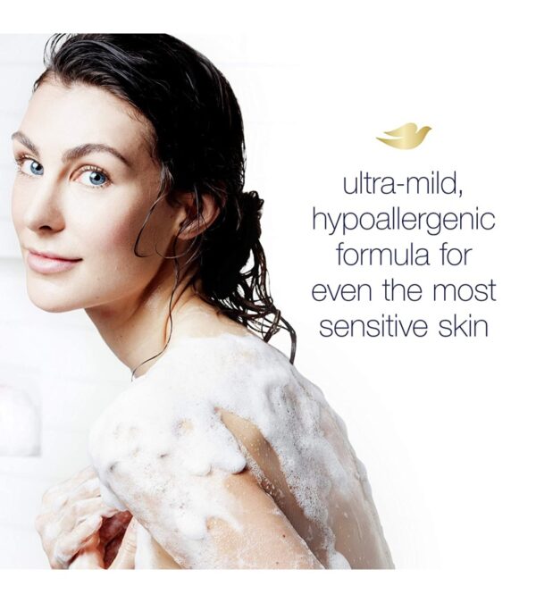 img-ee417b979059b71360a4d5386a789422 Dove Instant Foaming Body Wash for Softer and Smoother Skin Sensitive Skin Effectively Washes Away Bacteria While Nourishing Your Skin 13.5 oz Pack of 4