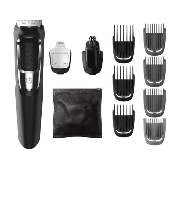 img-eeea26abea25836853b48d62047721ba Philips Norelco Multigroomer All-in-One Trimmer Series 3000, 13 Piece Mens Grooming Kit, for Beard, Face, Nose, and Ear Hair Trimmer and Hair Clipper, NO Blade Oil Needed, MG3750/60