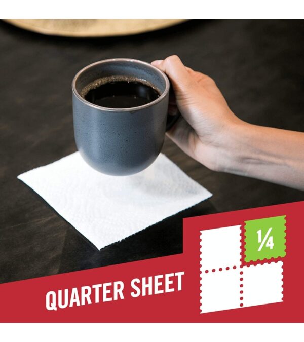 img-efb1c3e606fc27e2ff97982ed8540eb0 Brawny Tear-A-Square Paper Towels, 16 Double Rolls = 32 Regular Rolls, 3 Sheet Size Options, Quarter Size Sheets