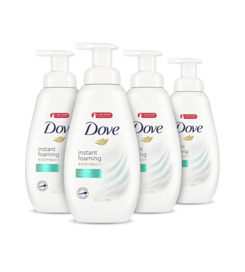 img-f0958c9fd5760fd50210a9cb8f8d2d11 Dove Instant Foaming Body Wash for Softer and Smoother Skin Sensitive Skin Effectively Washes Away Bacteria While Nourishing Your Skin 13.5 oz Pack of 4
