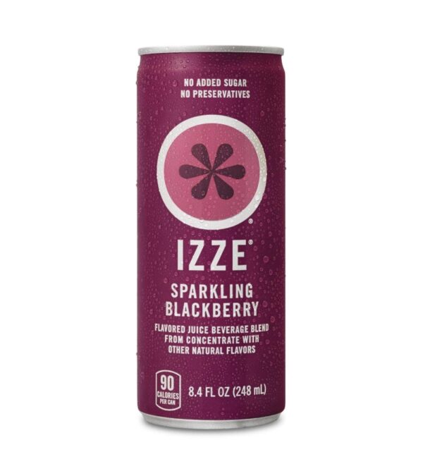IZZE Sparkling Juice, 4 Flavor Variety Pack, 8.4 Fl Oz (24 Count)
