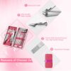 img-f42387267a4708ffcb0cfe3fbc602381 Nail Clippers Set 18 Pieces Stainless Steel Manicure Kit, Professional Grooming Kits, Nail Care Tools with Luxurious Travel Case
