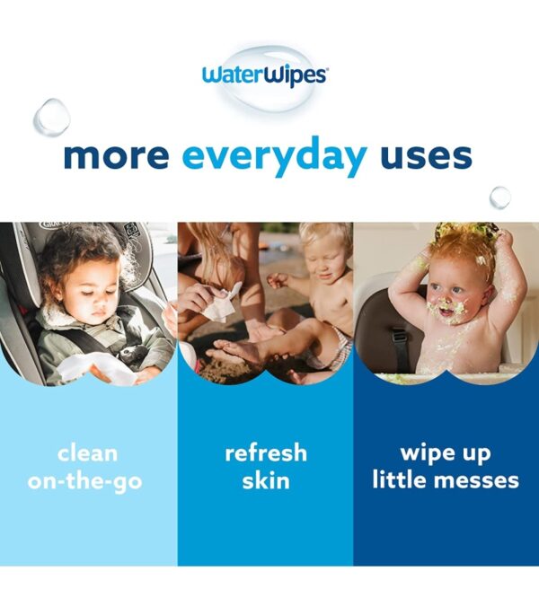 img-f48ac8021ee001c76ca70e872084f7b5 WaterWipes Plastic-Free Original Baby Wipes, 99.9% Water Based Wipes, Unscented & Hypoallergenic for Sensitive Skin, 540 Count (9 packs), Packaging May Vary