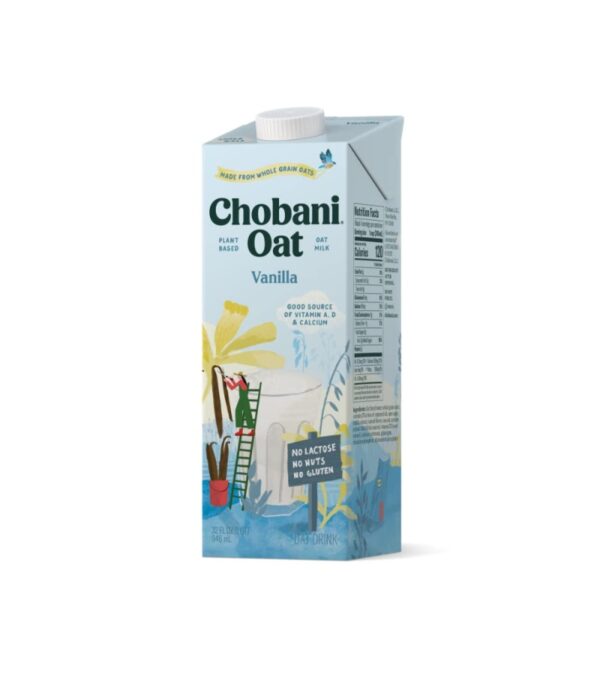 img-f5a4f80dcfb935bfe9d8982de08c674a Chobani Oat Drink, Vanilla Barista Edition, No Lactose, No Nuts, Gluten Free, 32 Ounce (Pack of 12)